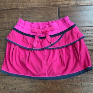Lululemon tennis, running skirt - Pink - Sz 4